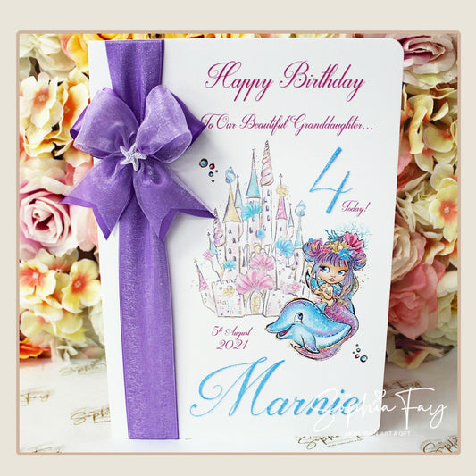 Lilac Mermaid Castle